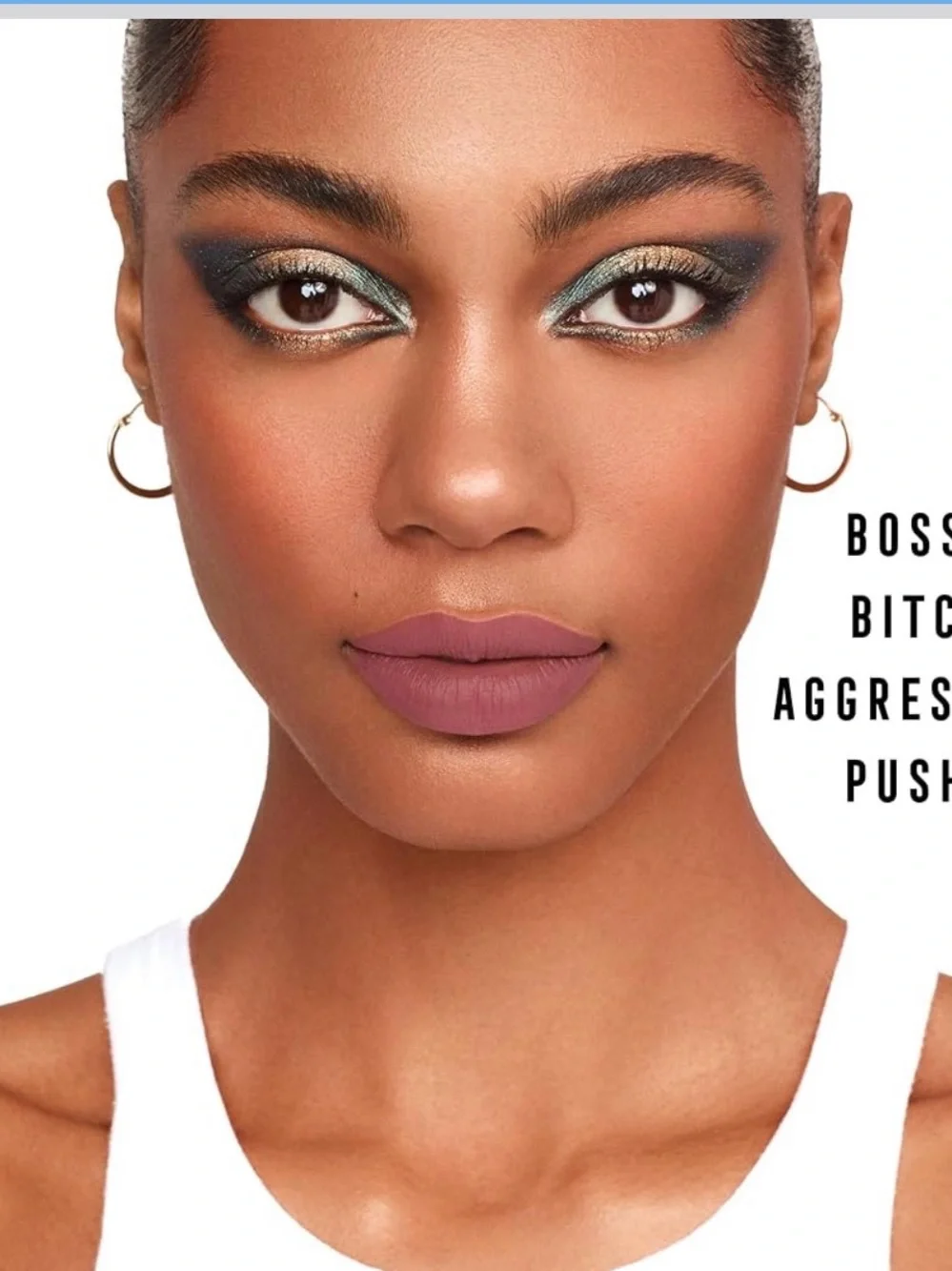 BOSSY Vegan Travel-Friendly 8-Pan Eyeshadow, Blush & Highlighter Palette
